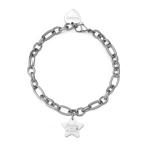 Armband Sagapo Dame in Stahl SBY022 - SBY022